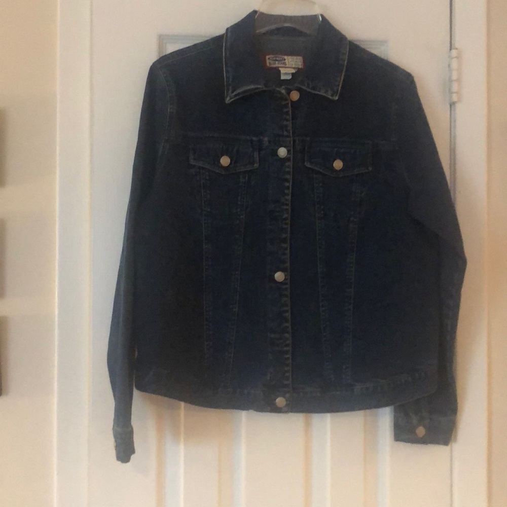 Maternity old navy denim jacket